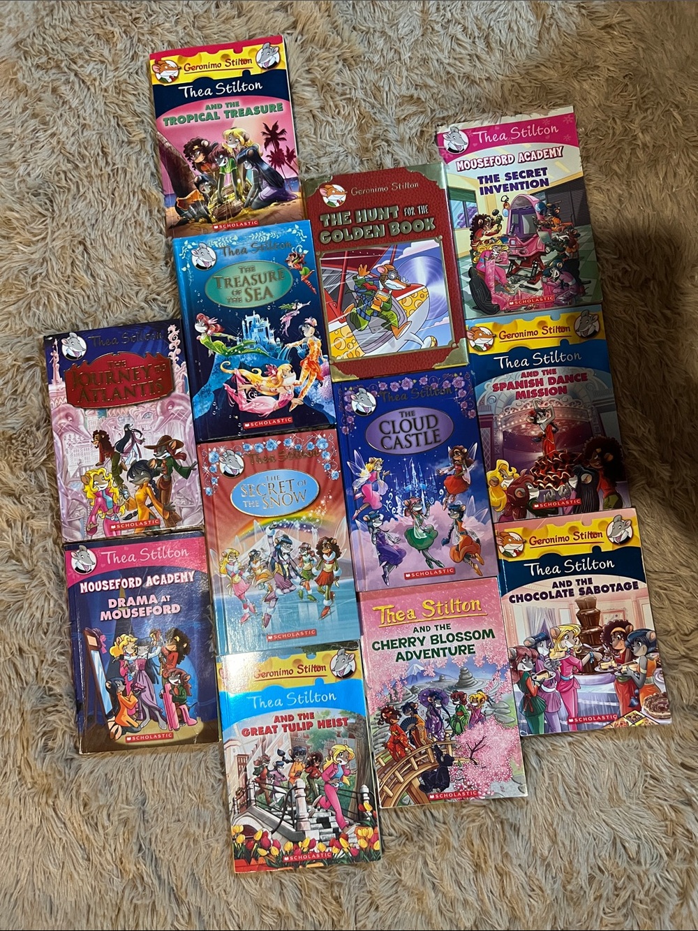 Thea Stilton Kids Book Collection - 12 Books / Hardcover and Paperback